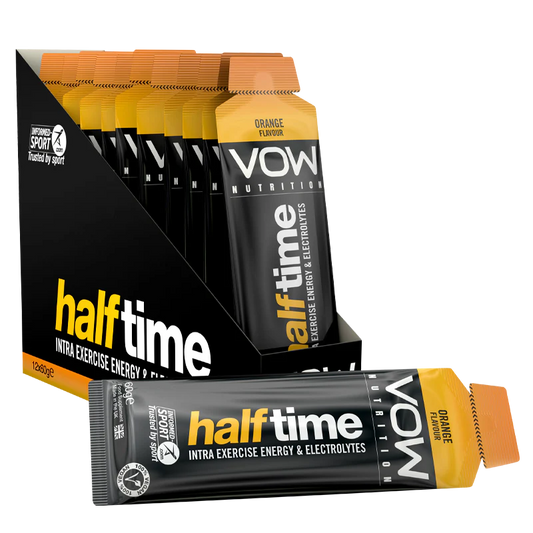 Half Time x 12 Sachets - Intra Exercise Energy + Hydration
