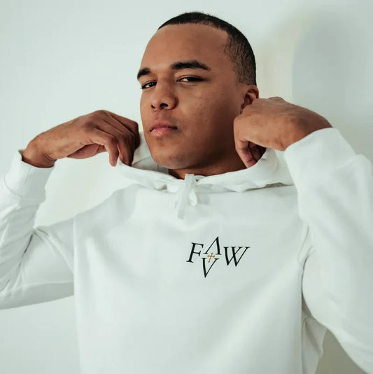 Fabio Wardley Hoodie - White